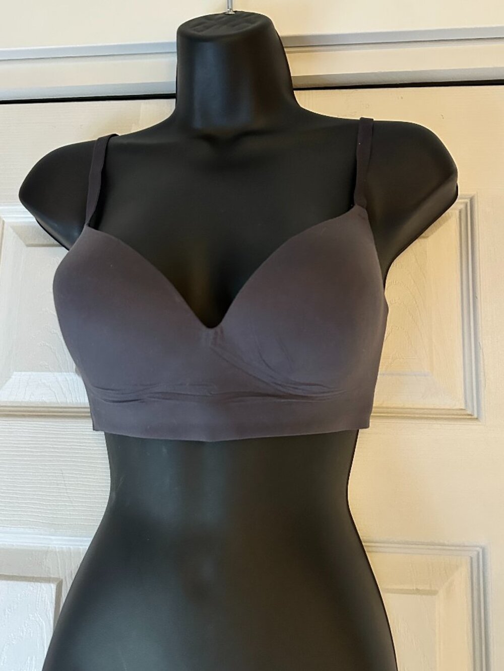 SOMA Wireless Bra 34D Gray Comfort Stretch Lightly Lined Everyday Bra